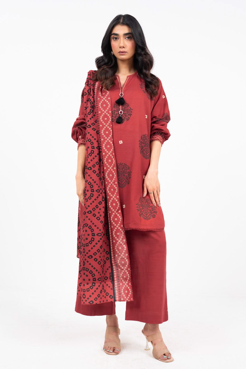 Al Karam | Winter 24 | FW-19.1-24 by Alkaram - Designer Dress - Type: Ladies Clothes - Available at Libayah - 100% Original