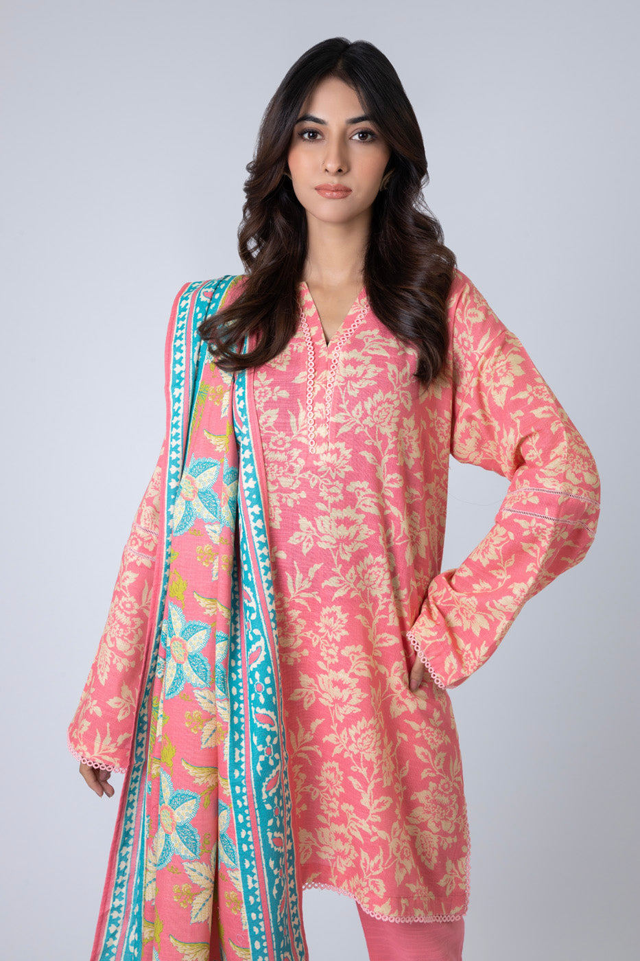 Al Karam | Winter 24 | FW-23.1-24 by Alkaram - Designer Dress - Type: Ladies Clothes - Available at Libayah - 100% Original