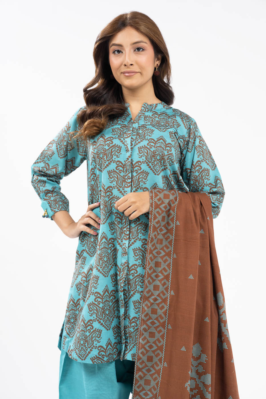 Al Karam | Winter 24 | FW-24.1-24 by Alkaram - Designer Dress - Type: Ladies Clothes - Available at Libayah - 100% Original