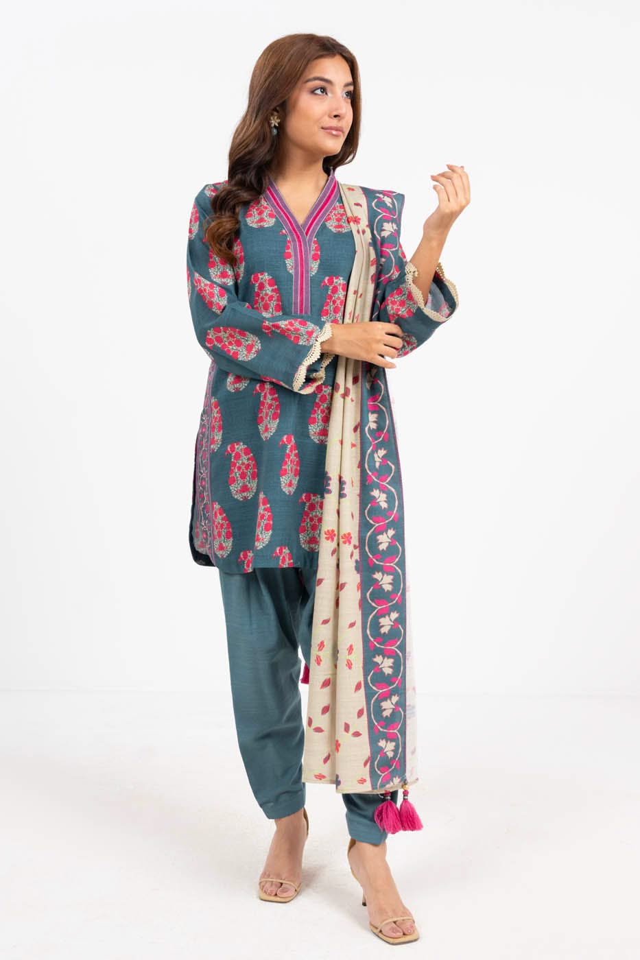 Al Karam | Winter 24 | FW-25.1-24 by Alkaram - Designer Dress - Type: Ladies Clothes - Available at Libayah - 100% Original