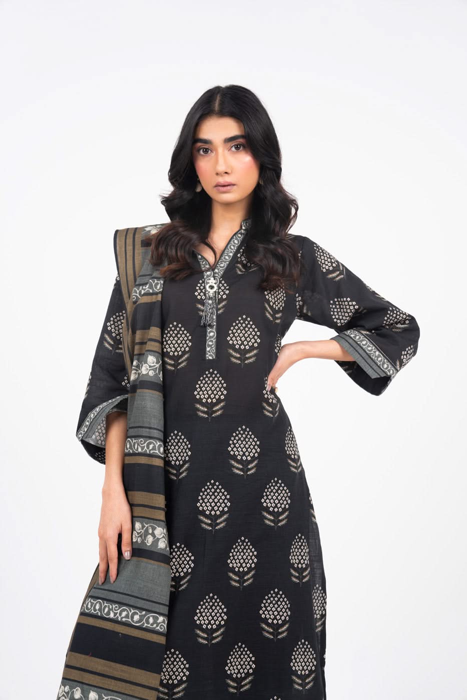 Al Karam | Winter 24 | FW-28.1-24 by Alkaram - Designer Dress - Type: Ladies Clothes - Available at Libayah - 100% Original