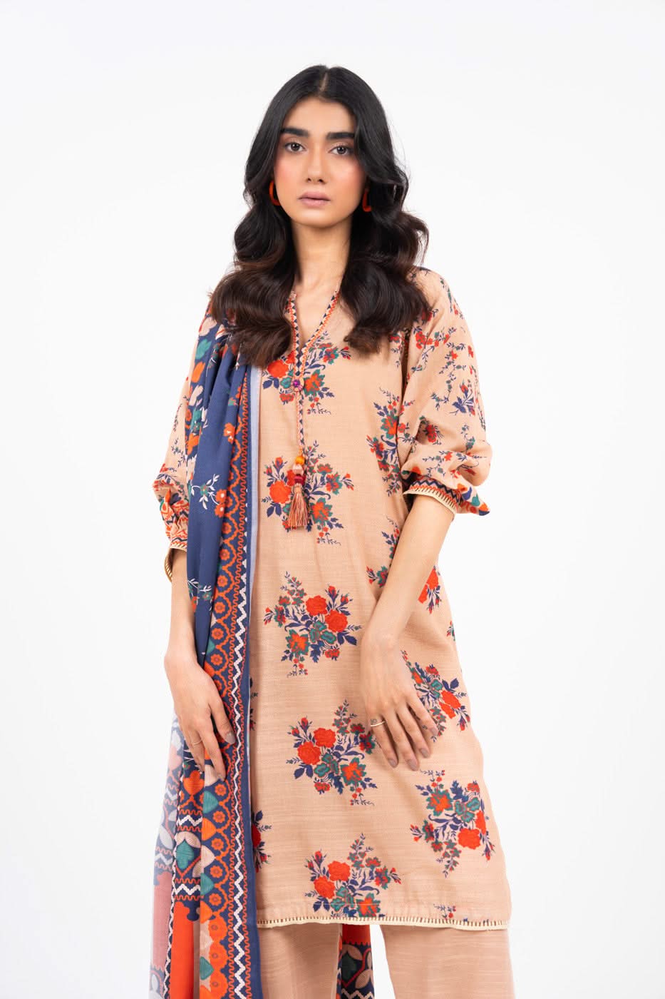 Al Karam | Winter 24 | FW-34.1-24 by Alkaram - Designer Dress - Type: Ladies Clothes - Available at Libayah - 100% Original