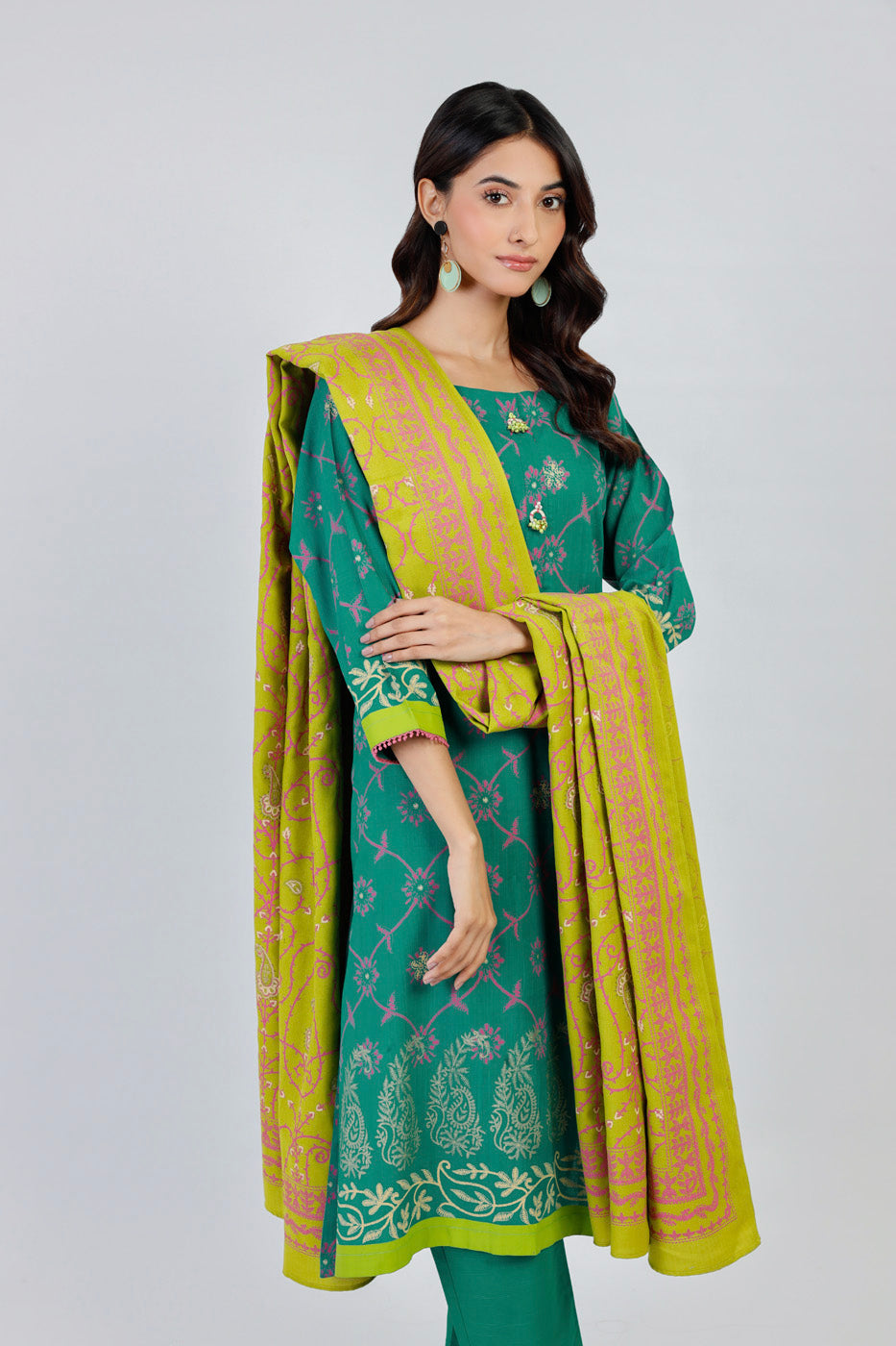 Al Karam | Winter 24 | FW-36.1-24 by Alkaram - Designer Dress - Type: Ladies Clothes - Available at Libayah - 100% Original