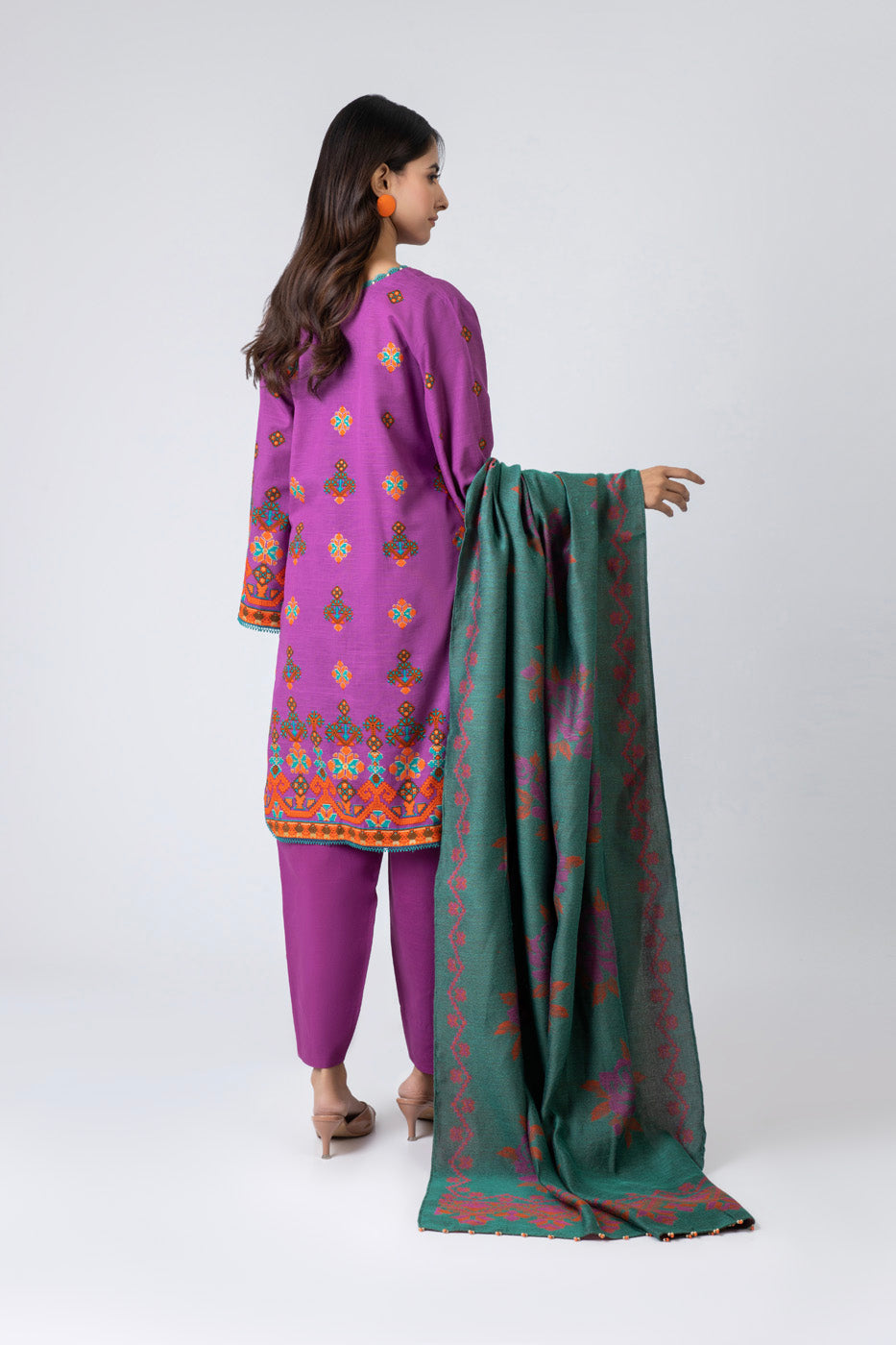 Al Karam | Winter 24 | FW-38.1-24 by Alkaram - Designer Dress - Type: Ladies Clothes - Available at Libayah - 100% Original