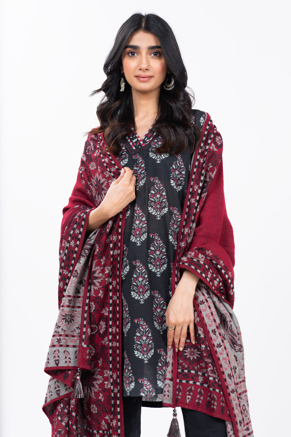 Al Karam | Winter 24 | FW-39.1-24 by Alkaram - Designer Dress - Type: Ladies Clothes - Available at Libayah - 100% Original