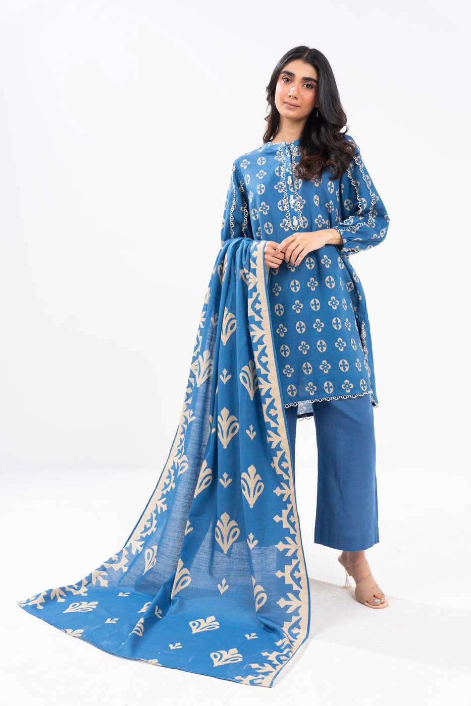 Al Karam | Winter 24 | FW-41.1-24 by Alkaram - Designer Dress - Type: Ladies Clothes - Available at Libayah - 100% Original