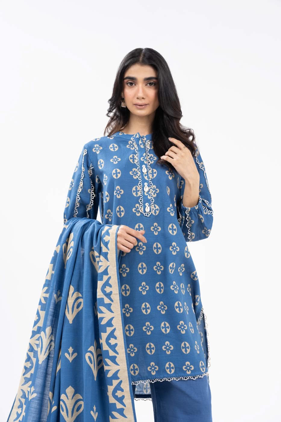 Al Karam | Winter 24 | FW-41.1-24 by Alkaram - Designer Dress - Type: Ladies Clothes - Available at Libayah - 100% Original