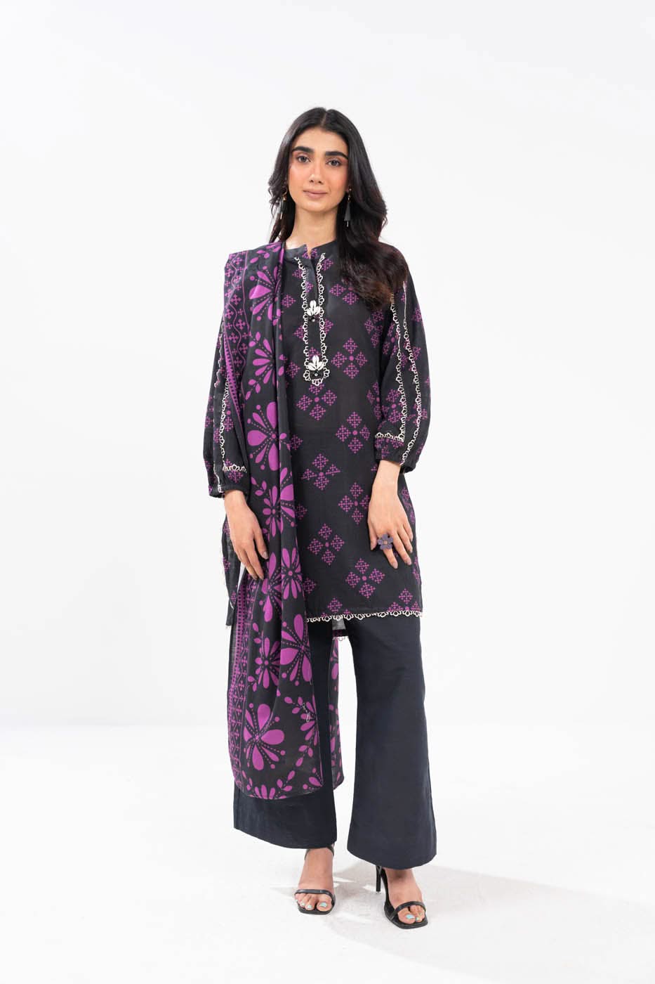 Al Karam | Winter 24 | FW-42.1-24 by Alkaram - Designer Dress - Type: Ladies Clothes - Available at Libayah - 100% Original