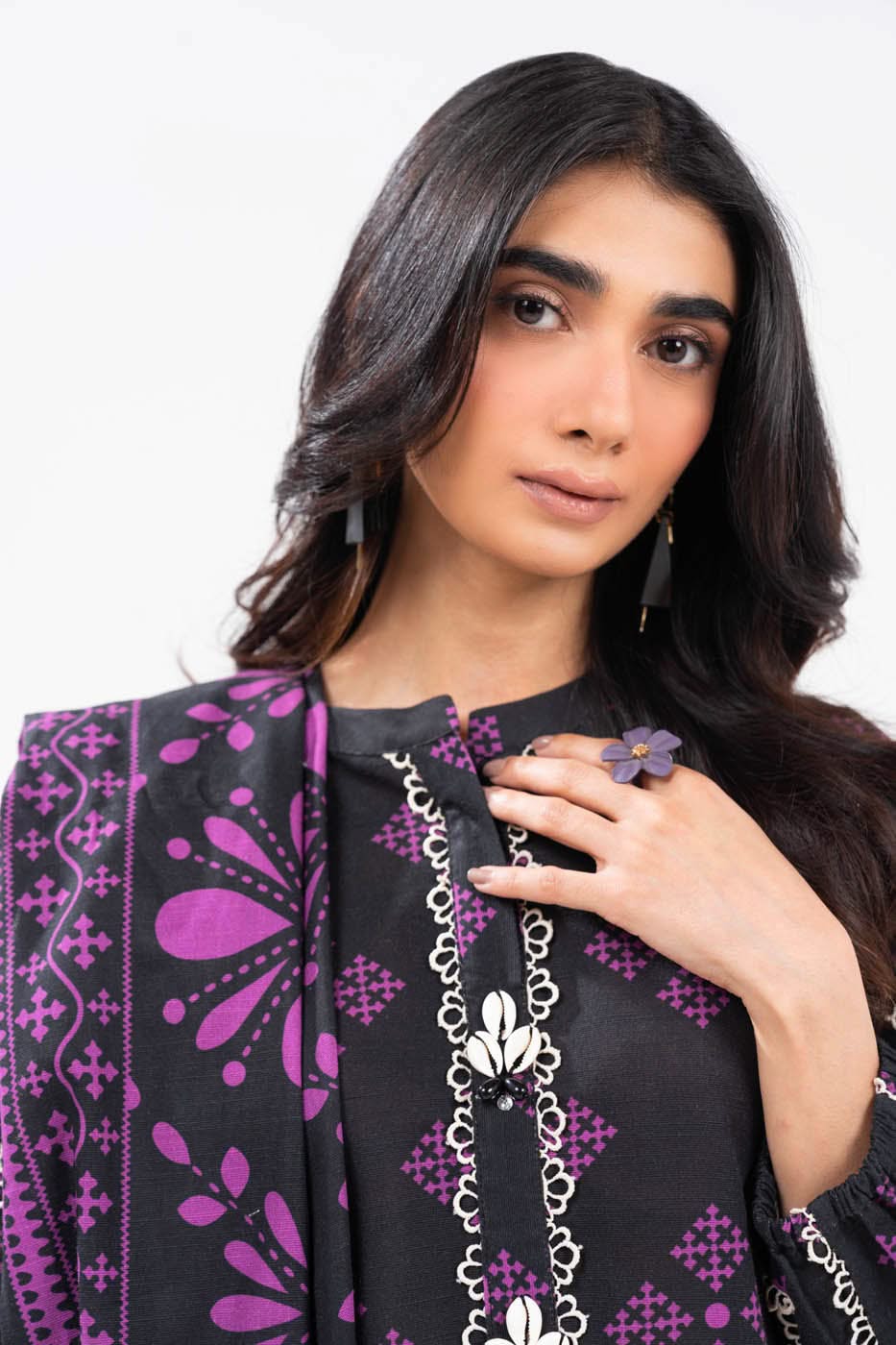 Al Karam | Winter 24 | FW-42.1-24 by Alkaram - Designer Dress - Type: Ladies Clothes - Available at Libayah - 100% Original