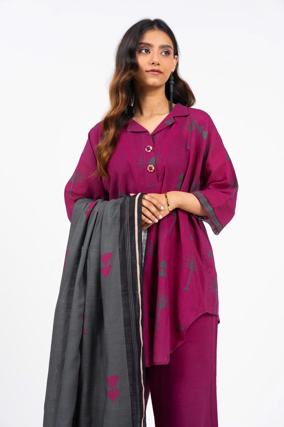 Al Karam | Winter 24 | FW-43.1-24 by Alkaram - Designer Dress - Type: Ladies Clothes - Available at Libayah - 100% Original