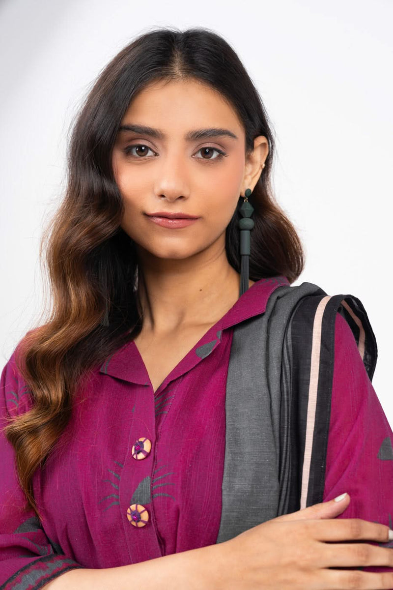 Al Karam | Winter 24 | FW-43.1-24 by Alkaram - Designer Dress - Type: Ladies Clothes - Available at Libayah - 100% Original