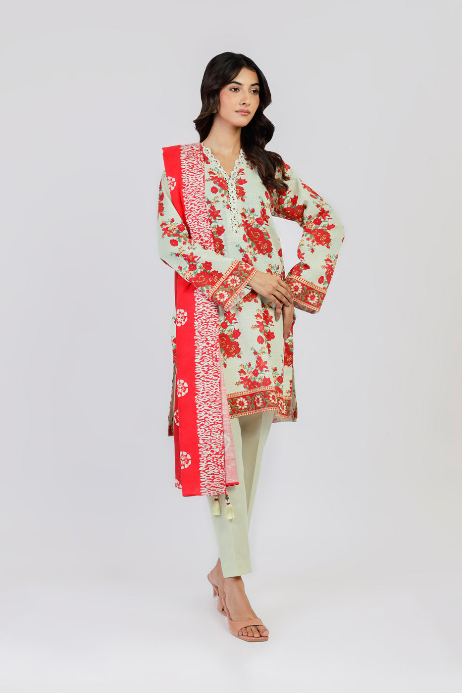 Al Karam | Winter 24 | FW-47.1-24 by Alkaram - Designer Dress - Type: Ladies Clothes - Available at Libayah - 100% Original