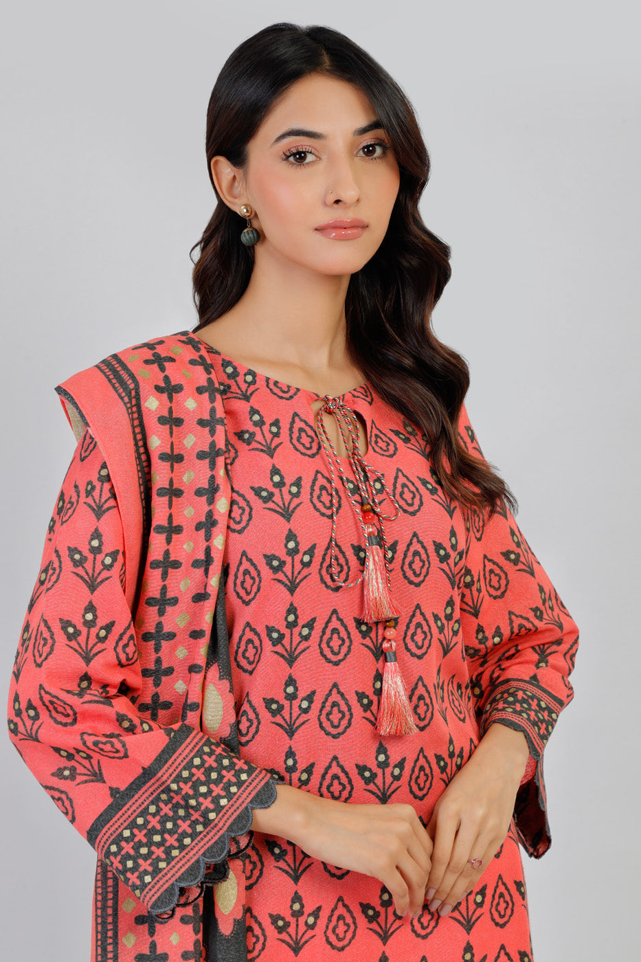 Al Karam | Winter 24 | FW-48.1-24 by Alkaram - Designer Dress - Type: Ladies Clothes - Available at Libayah - 100% Original
