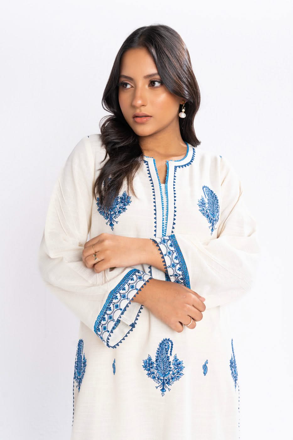 Al Karam | Winter 24 | FW-57.1-24 by Alkaram - Designer Dress - Type: Ladies Clothes - Available at Libayah - 100% Original