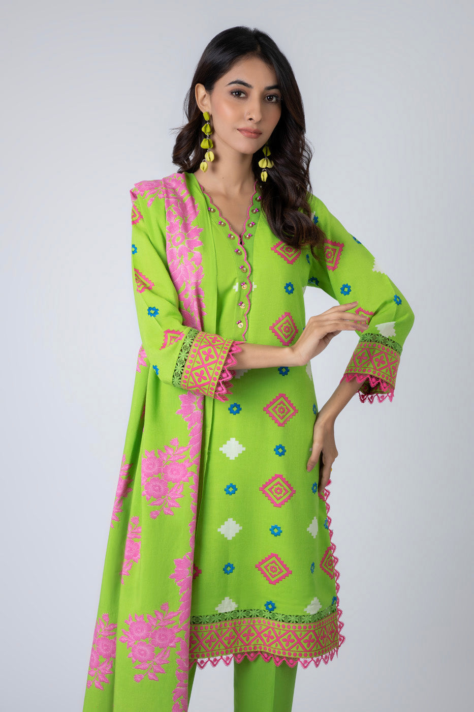 Al Karam | Winter 24 | FW-58.1-24 by Alkaram - Designer Dress - Type: Ladies Clothes - Available at Libayah - 100% Original