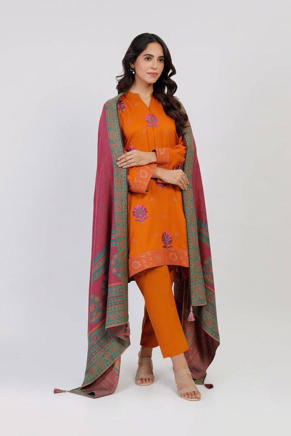 Al Karam | Winter 24 | FW-9.1-24 by Alkaram - Designer Dress - Type: Ladies Clothes - Available at Libayah - 100% Original