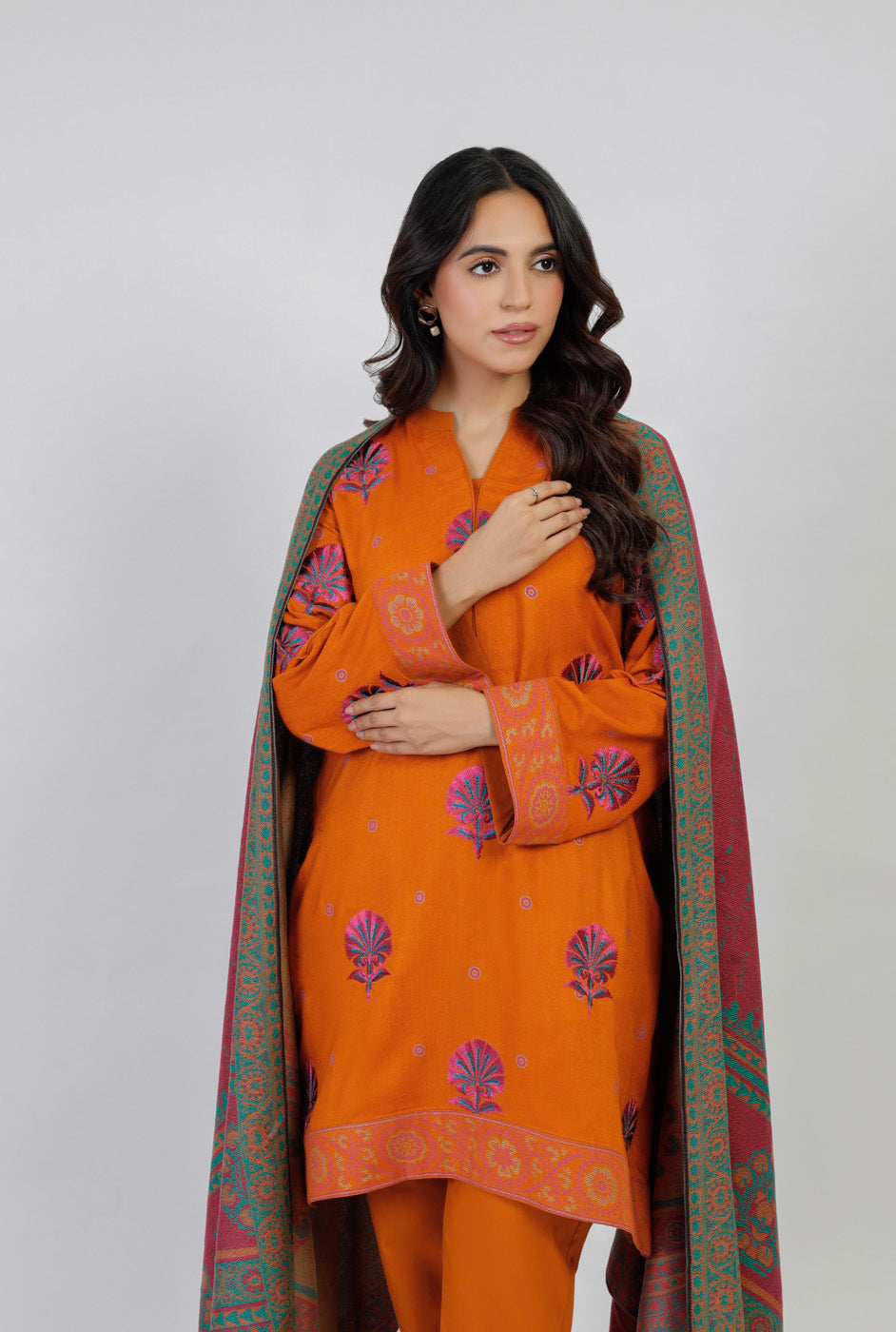 Al Karam | Winter 24 | FW-9.1-24 by Alkaram - Designer Dress - Type: Ladies Clothes - Available at Libayah - 100% Original