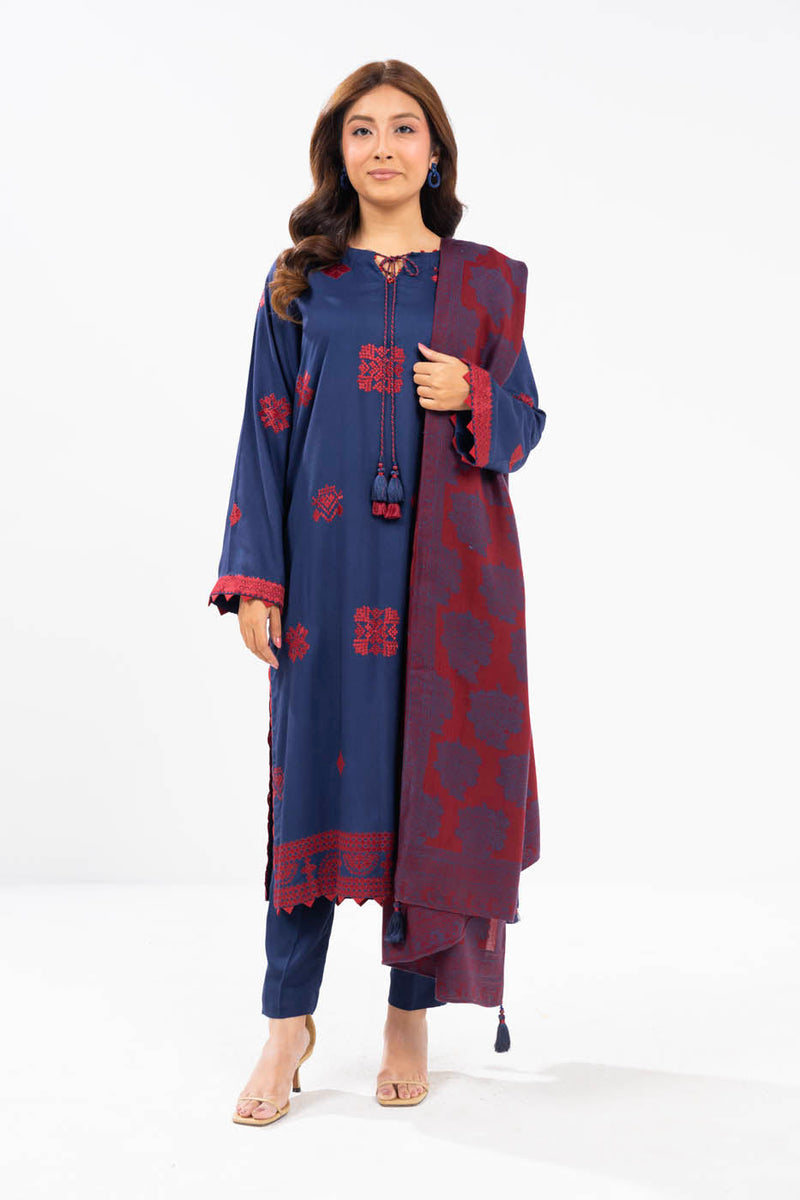 Al Karam | Winter 24 | FW-04-24 by Alkaram - Designer Dress - Type: Ladies Clothes - Available at Libayah - 100% Original