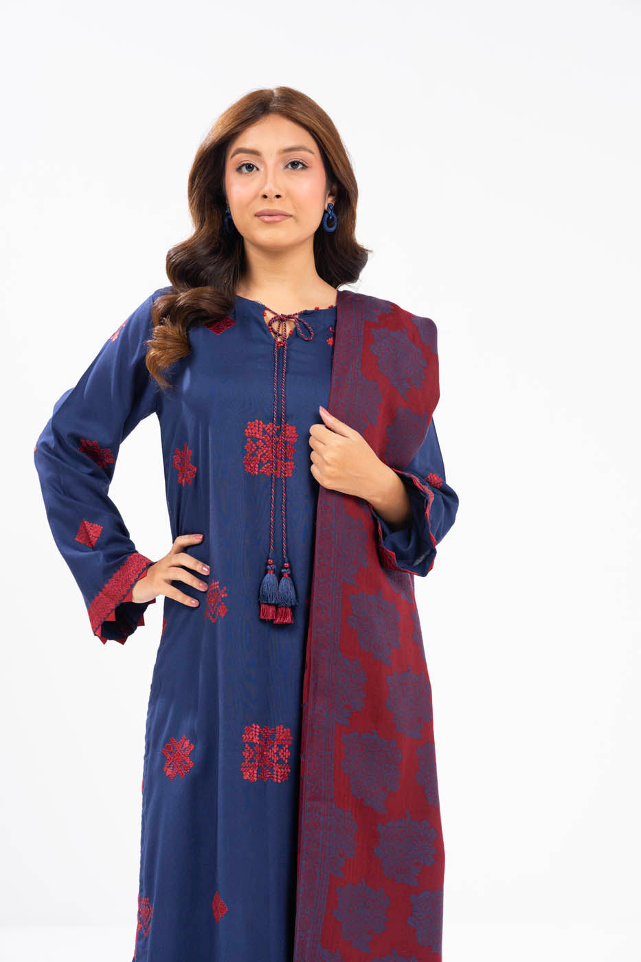 Al Karam | Winter 24 | FW-04-24 by Alkaram - Designer Dress - Type: Ladies Clothes - Available at Libayah - 100% Original
