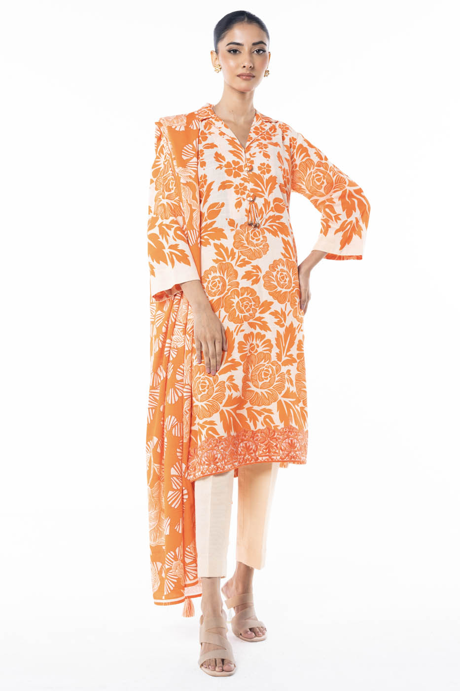 Al Karam | Winter 24 | FW-12-24 by Alkaram - Designer Dress - Type: Ladies Clothes - Available at Libayah - 100% Original