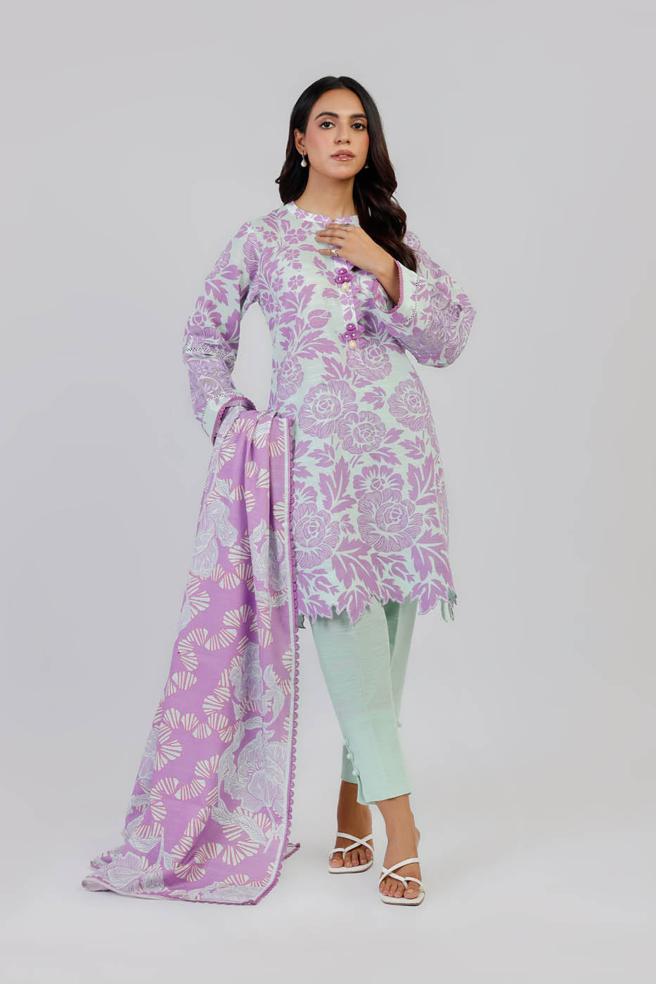 Al Karam | Winter 24 | FW-12-24 by Alkaram - Designer Dress - Type: Ladies Clothes - Available at Libayah - 100% Original