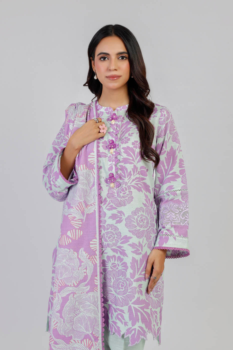 Al Karam | Winter 24 | FW-12-24 by Alkaram - Designer Dress - Type: Ladies Clothes - Available at Libayah - 100% Original