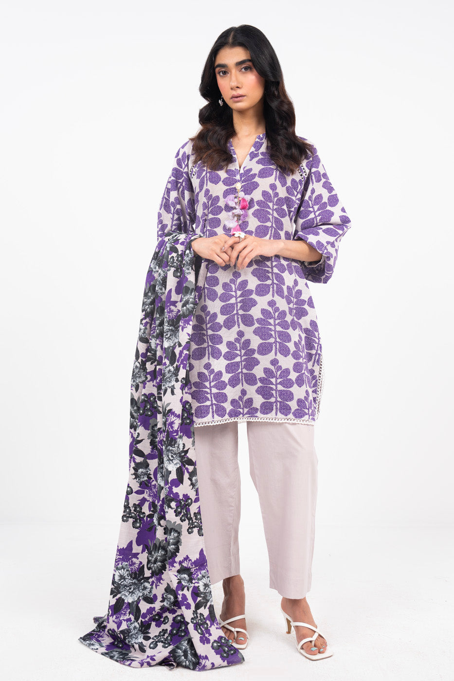 Al Karam | Winter 24 | FW-21-24 by Alkaram - Designer Dress - Type: Ladies Clothes - Available at Libayah - 100% Original
