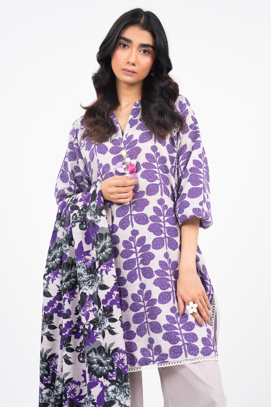 Al Karam | Winter 24 | FW-21-24 by Alkaram - Designer Dress - Type: Ladies Clothes - Available at Libayah - 100% Original