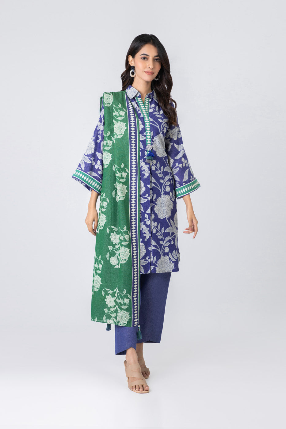 Al Karam | Winter 24 | FW-34-24 by Alkaram - Designer Dress - Type: Ladies Clothes - Available at Libayah - 100% Original