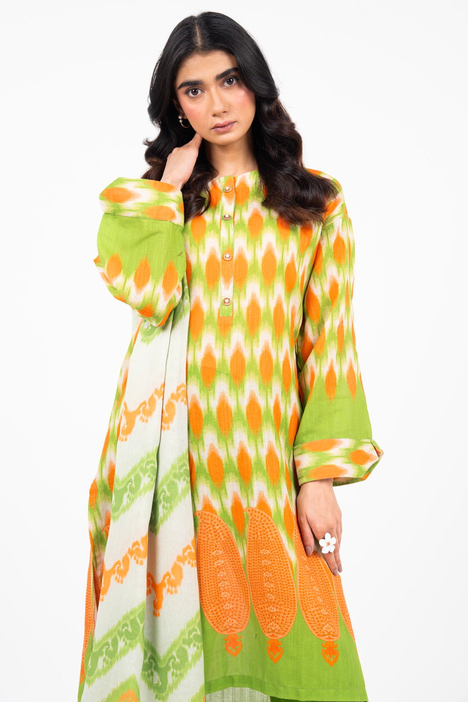 Al Karam | Winter 24 | FW-43-24 by Alkaram - Designer Dress - Type: Ladies Clothes - Available at Libayah - 100% Original