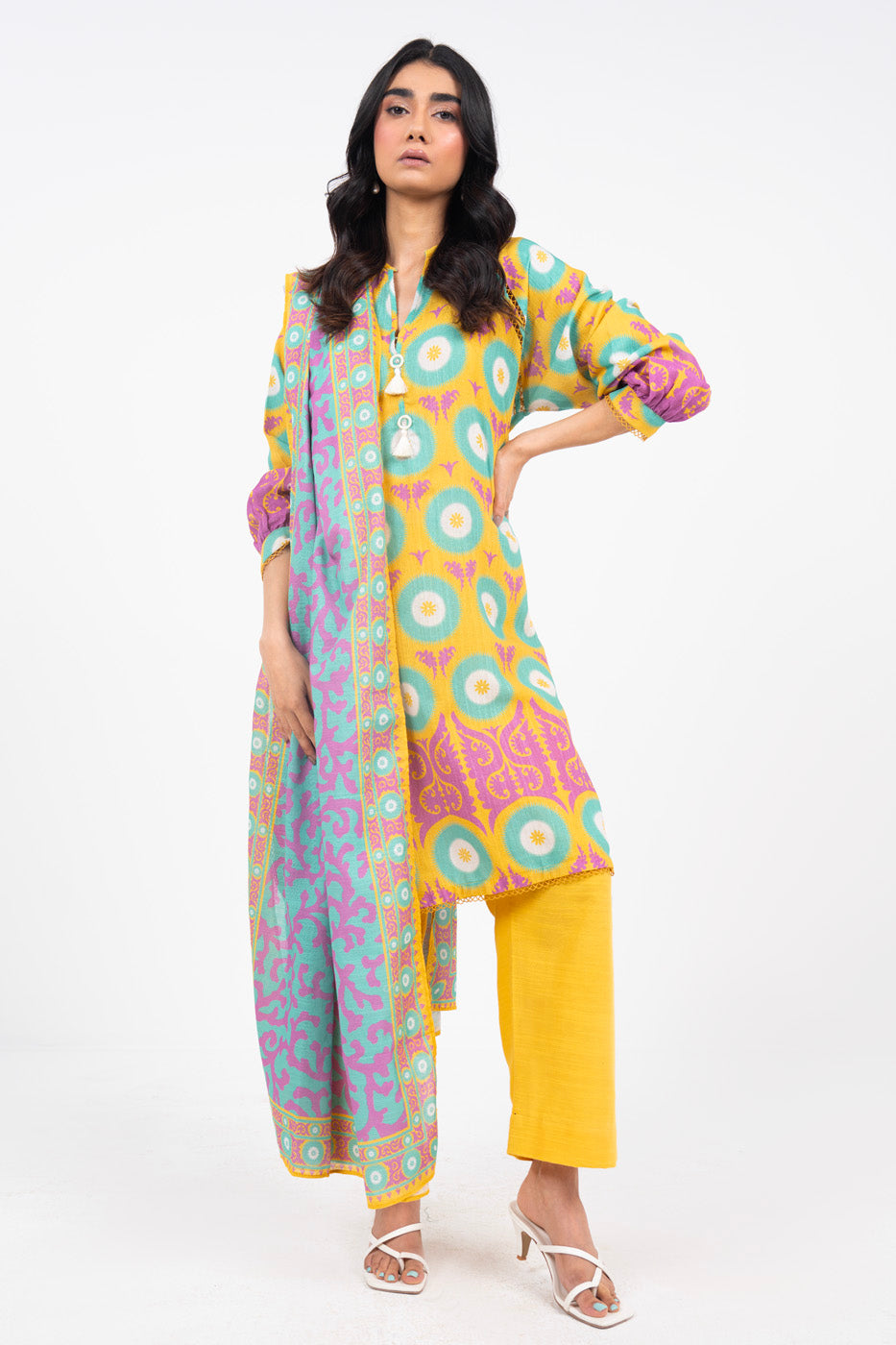 Al Karam | Winter 24 | FW-52-24 by Alkaram - Designer Dress - Type: Ladies Clothes - Available at Libayah - 100% Original
