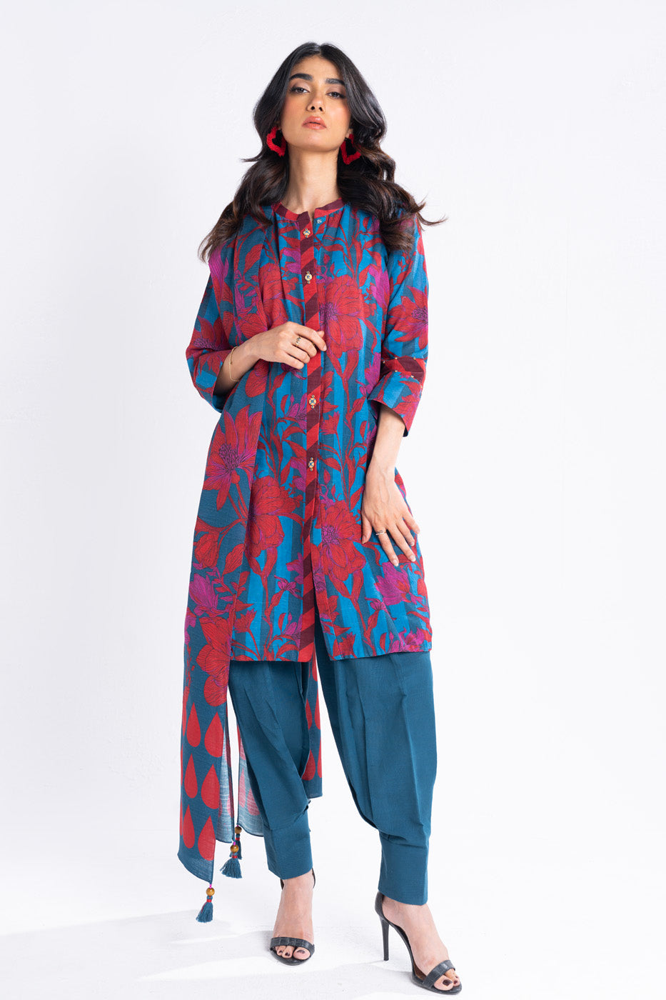 Al Karam | Winter 24 | FW-54-24 by Alkaram - Designer Dress - Type: Ladies Clothes - Available at Libayah - 100% Original