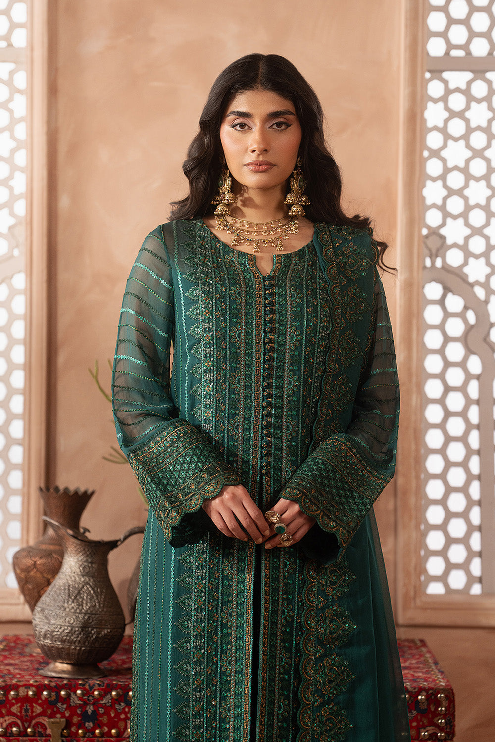 Maryum N Maria | Luxury Edit | AHAVA - MWU5680 - Designer Dress - Type : Ladies Clothes - Available at Libayah - 100% Original