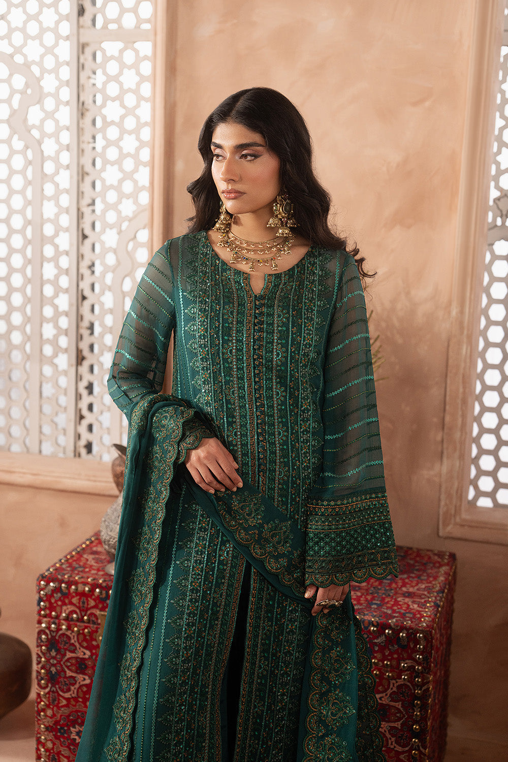 Maryum N Maria | Luxury Edit | AHAVA - MWU5680 - Designer Dress - Type : Ladies Clothes - Available at Libayah - 100% Original