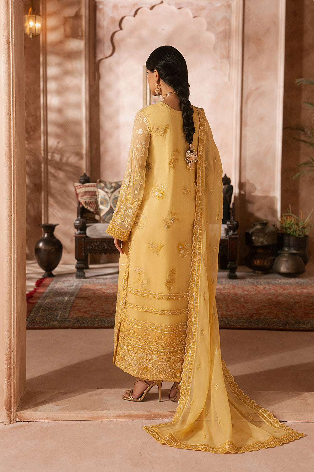 Maryum N Maria | Luxury Edit | LILACH - MWU5683 - Designer Dress - Type : Ladies Clothes - Available at Libayah - 100% Original