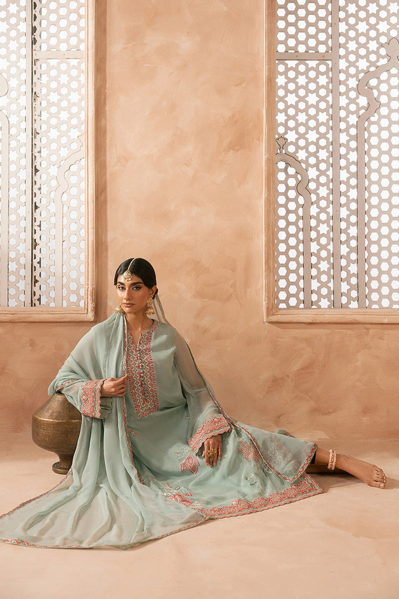 Maryum N Maria | Luxury Edit | MEIRA - MWU5684 - Designer Dress - Type : Ladies Clothes - Available at Libayah - 100% Original