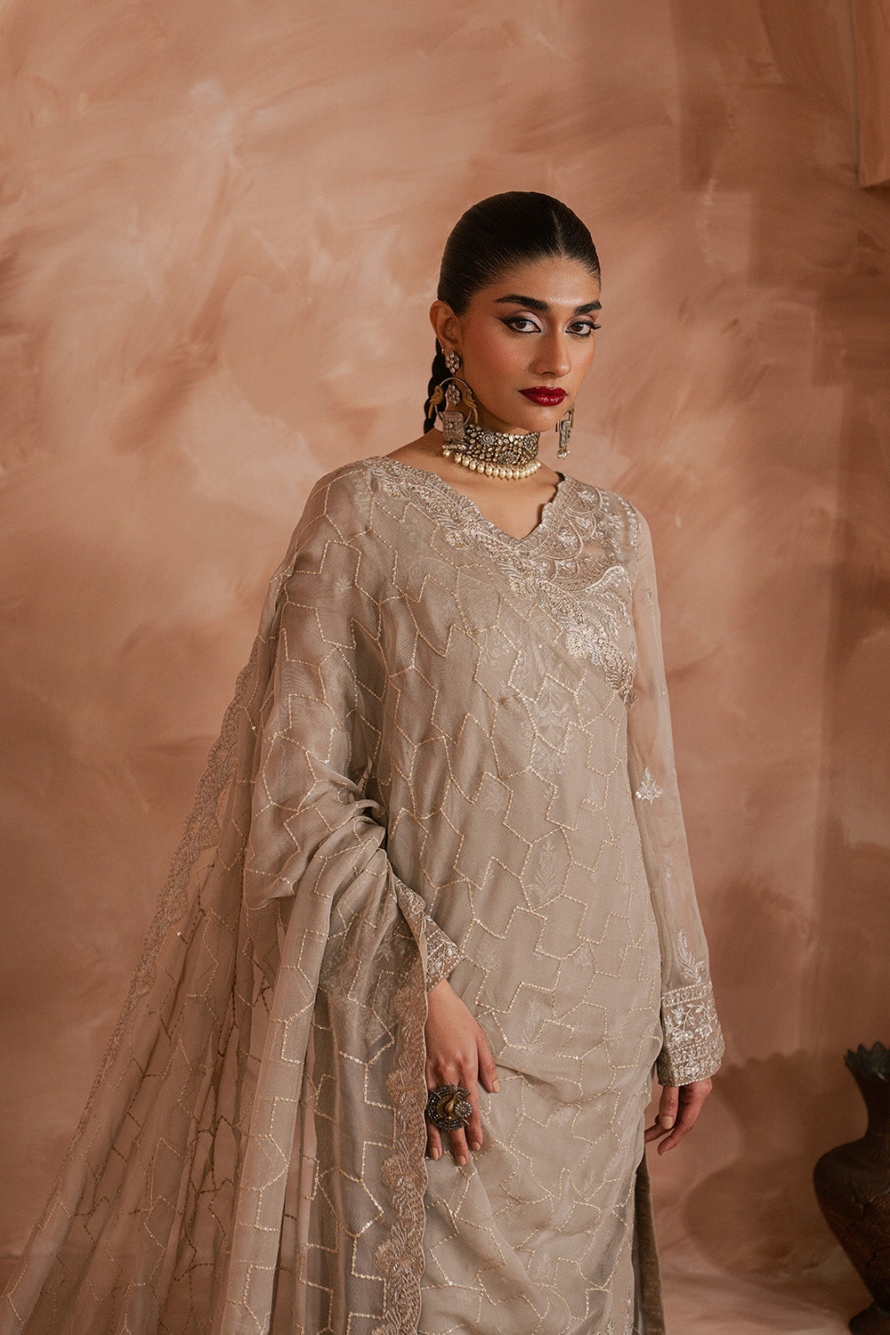 Maryum N Maria | Luxury Edit | SHAI - MWU5687 - Designer Dress - Type : Ladies Clothes - Available at Libayah - 100% Original