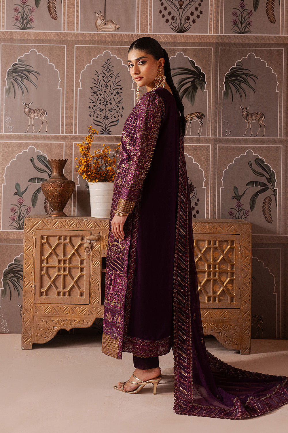 Maryum N Maria | Luxury Edit | RAISA - MWU5688 - Designer Dress - Type : Ladies Clothes - Available at Libayah - 100% Original