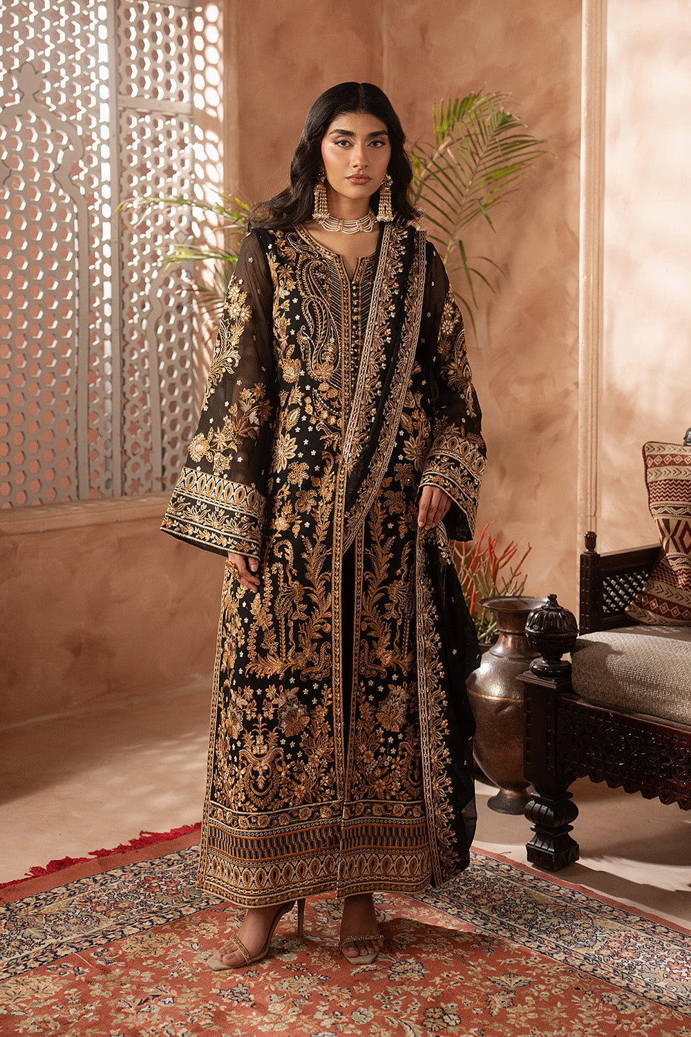 Maryum N Maria | Luxury Edit | TZEITEL - MWU5689 - Designer Dress - Type : Ladies Clothes - Available at Libayah - 100% Original