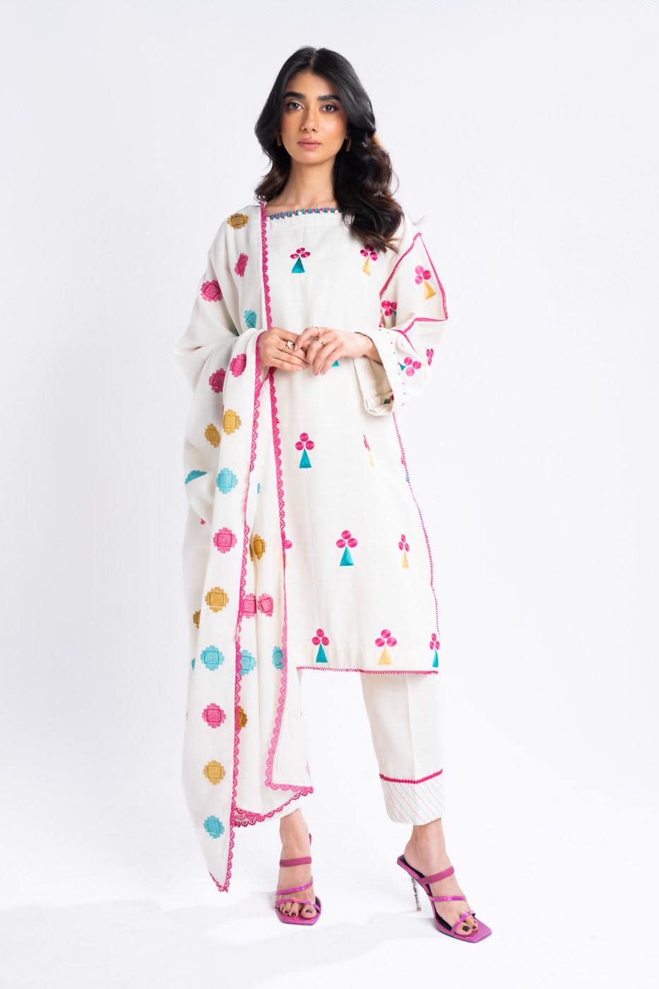 Al Karam | Winter 24 | FW-01-24 by Alkaram - Designer Dress - Type: Ladies Clothes - Available at Libayah - 100% Original