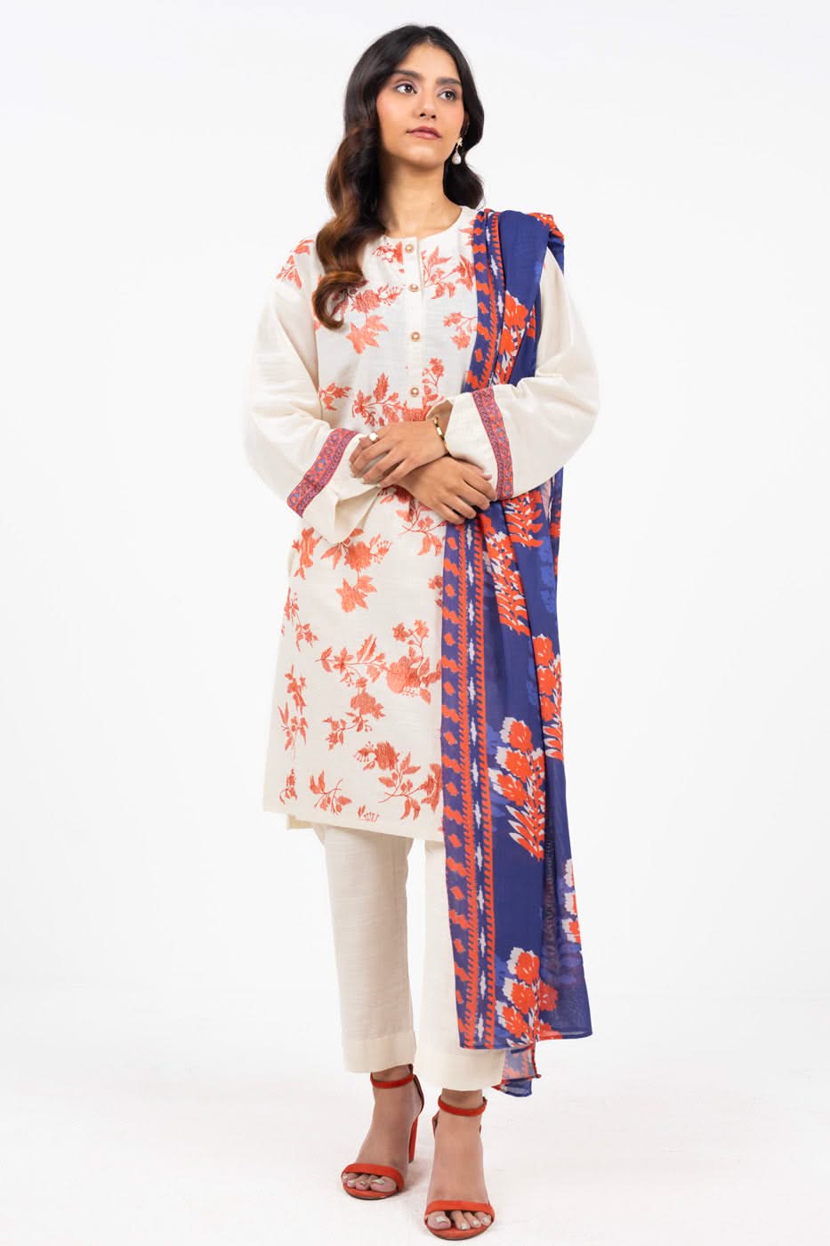 Al Karam | Winter 24 | FW-03-24 by Alkaram - Designer Dress - Type: Ladies Clothes - Available at Libayah - 100% Original