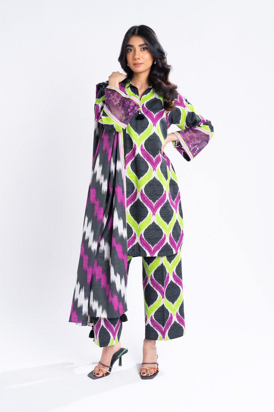 Al Karam | Winter 24 | FW-11-24 by Alkaram - Designer Dress - Type: Ladies Clothes - Available at Libayah - 100% Original