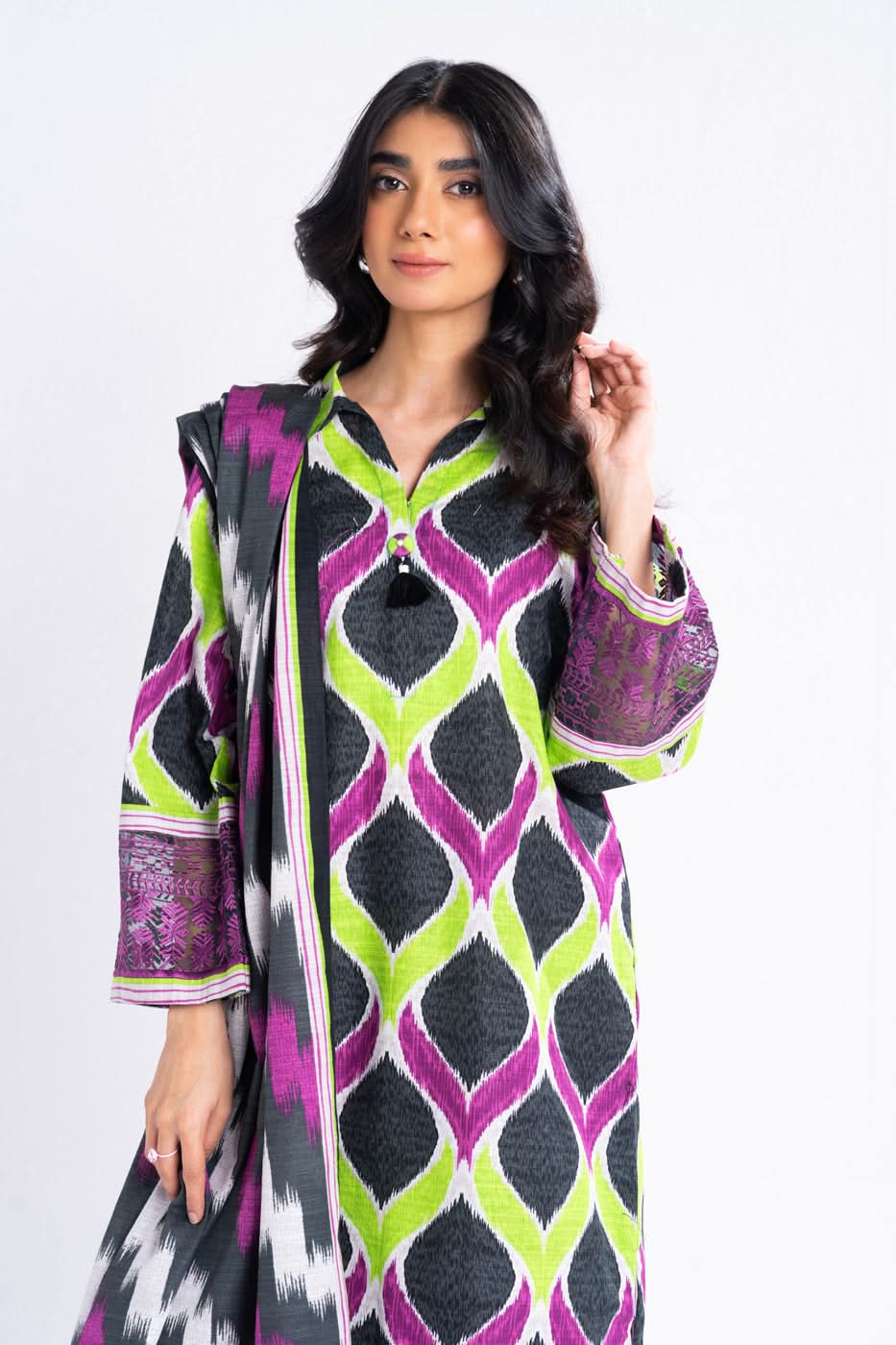 Al Karam | Winter 24 | FW-11-24 by Alkaram - Designer Dress - Type: Ladies Clothes - Available at Libayah - 100% Original