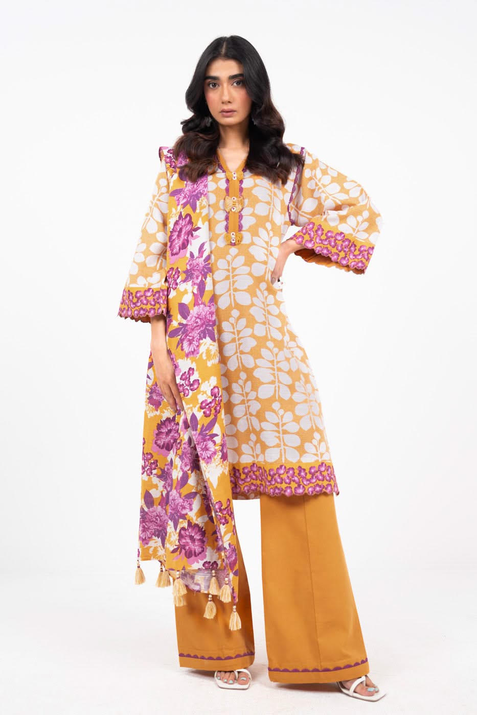 Al Karam | Winter 24 | FW-21-24 by Alkaram - Designer Dress - Type: Ladies Clothes - Available at Libayah - 100% Original