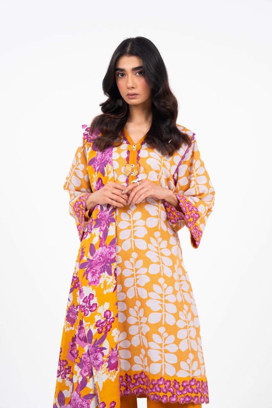 Al Karam | Winter 24 | FW-21-24 by Alkaram - Designer Dress - Type: Ladies Clothes - Available at Libayah - 100% Original