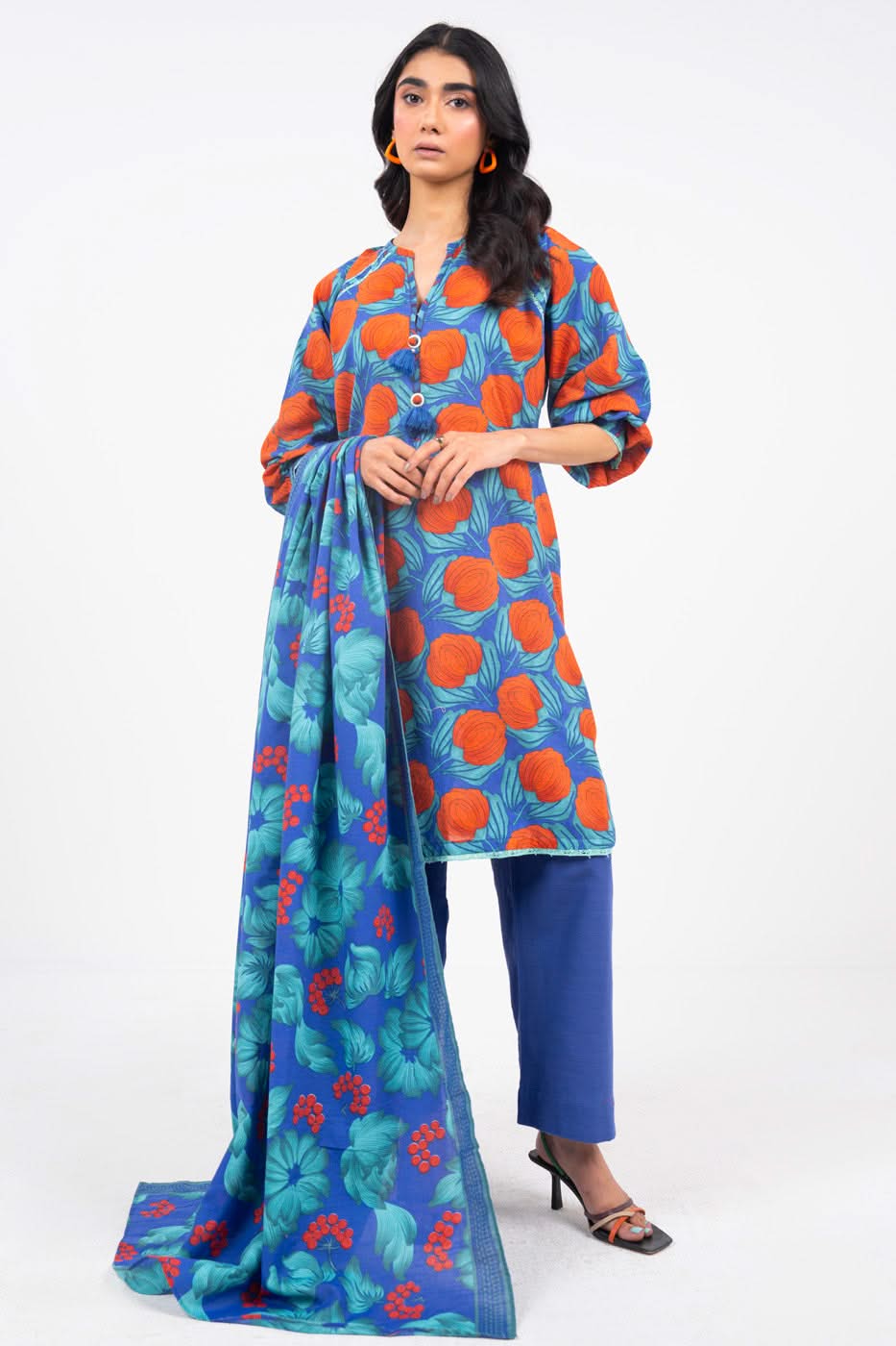 Al Karam | Winter 24 | FW-24-24 by Alkaram - Designer Dress - Type: Ladies Clothes - Available at Libayah - 100% Original