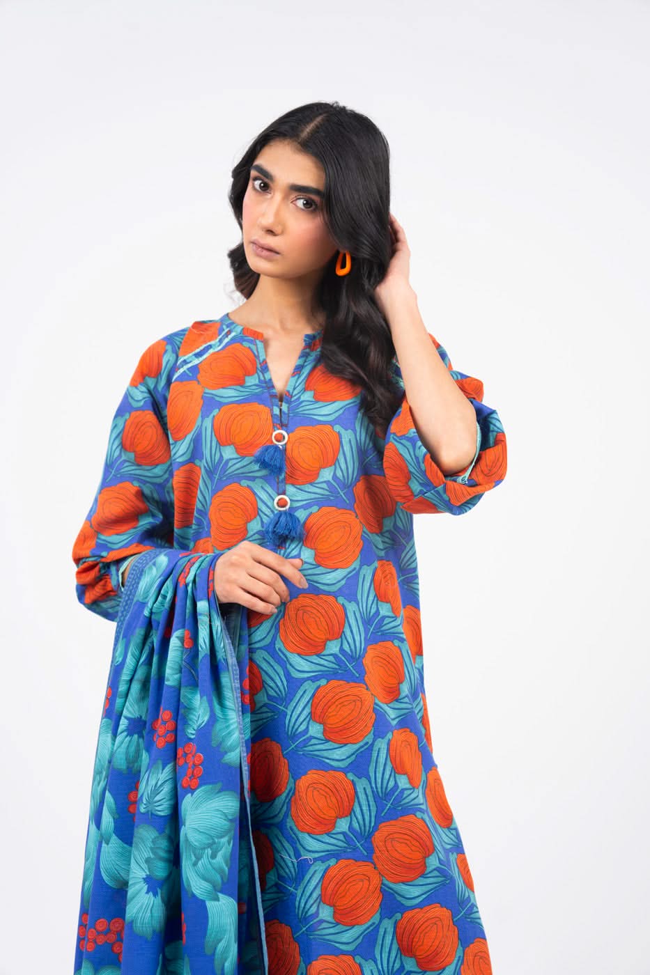 Al Karam | Winter 24 | FW-24-24 by Alkaram - Designer Dress - Type: Ladies Clothes - Available at Libayah - 100% Original