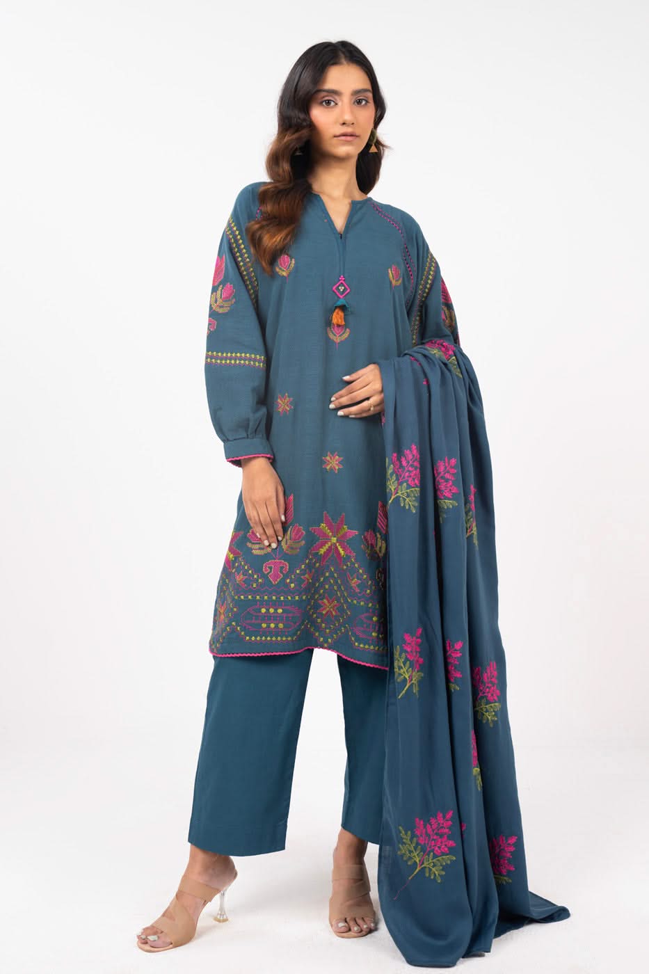 Al Karam | Winter 24 | FW-42-24 by Alkaram - Designer Dress - Type: Ladies Clothes - Available at Libayah - 100% Original