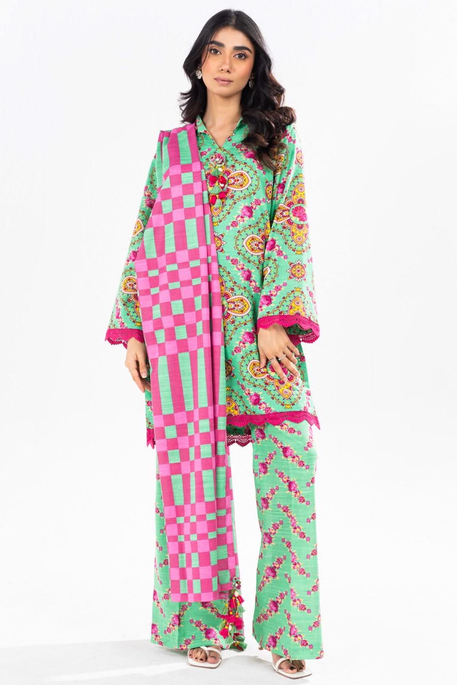 Al Karam | Winter 24 | FW-49-24 by Alkaram - Designer Dress - Type: Ladies Clothes - Available at Libayah - 100% Original