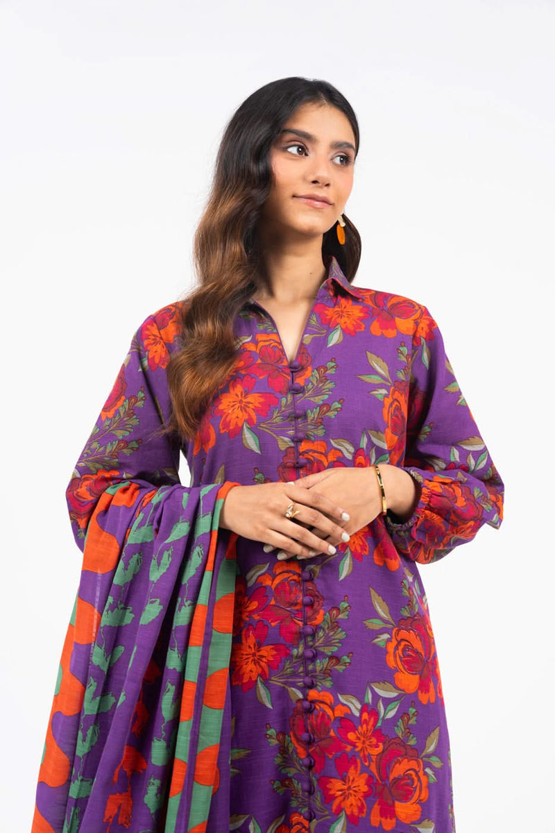 Al Karam | Winter 24 | FW-50-24 by Alkaram - Designer Dress - Type: Ladies Clothes - Available at Libayah - 100% Original